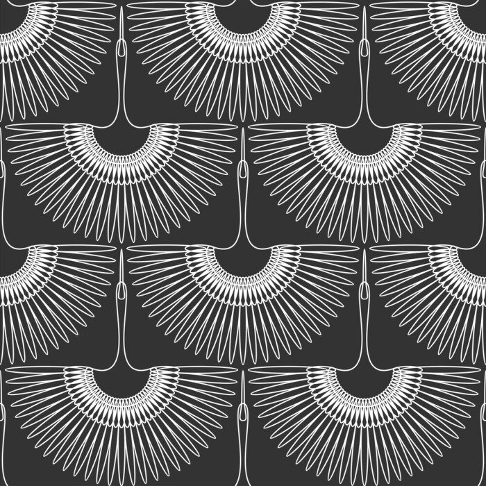 Behang Een elegant thema met kranen