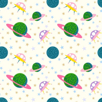 Behang Een sprookjesstelsel