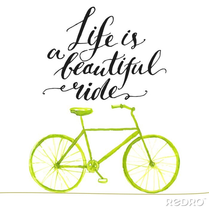 Behang Een zin over het leven