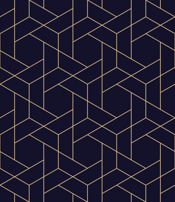 Behang eenvoudig naadloos geometrisch rooster vector patroon