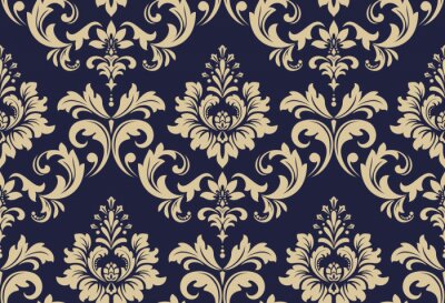 Behang Elegante barokke ornamenten