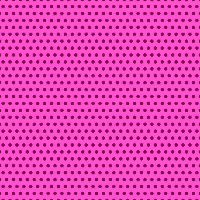 Behang Felroze motief met kleine stippen