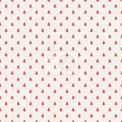 Behang Fijn patroon met bomen op een lichte achtergrond