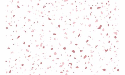 Behang Fijne 3D-decoratieve steen met subtiele kleuren