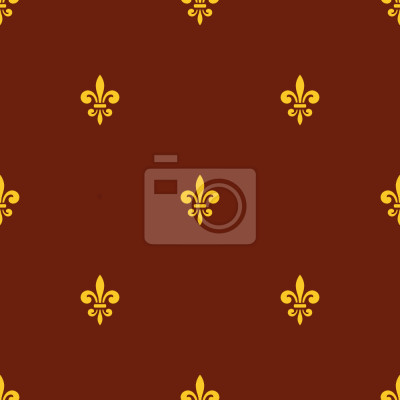 Behang Fleur-de-Lis
