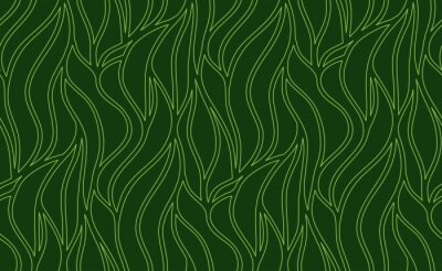 Behang Florale achtergrond met delicate lijnen