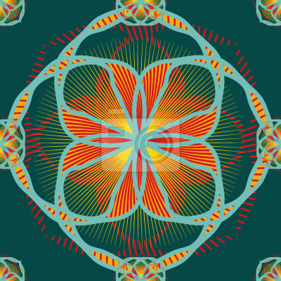 Behang Floralil Bloemen