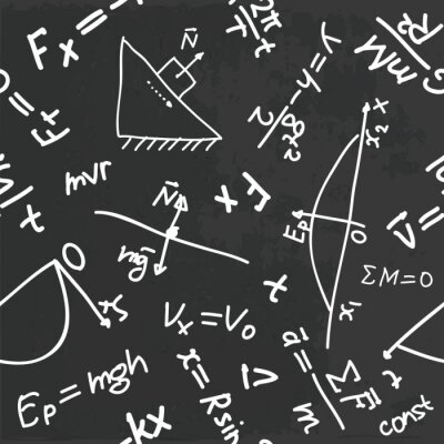 Behang fysica patroon