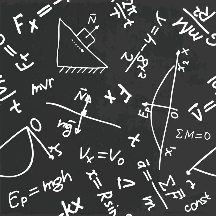 Behang fysica patroon