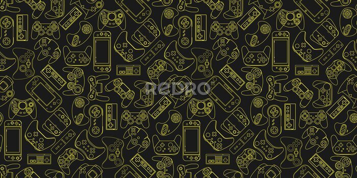 Behang Gadgets voor spelers