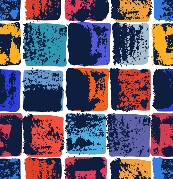 Behang Gekleurde textuur in grunge stijl