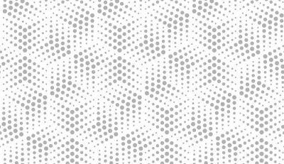 Behang Geometrisch op-art patroon