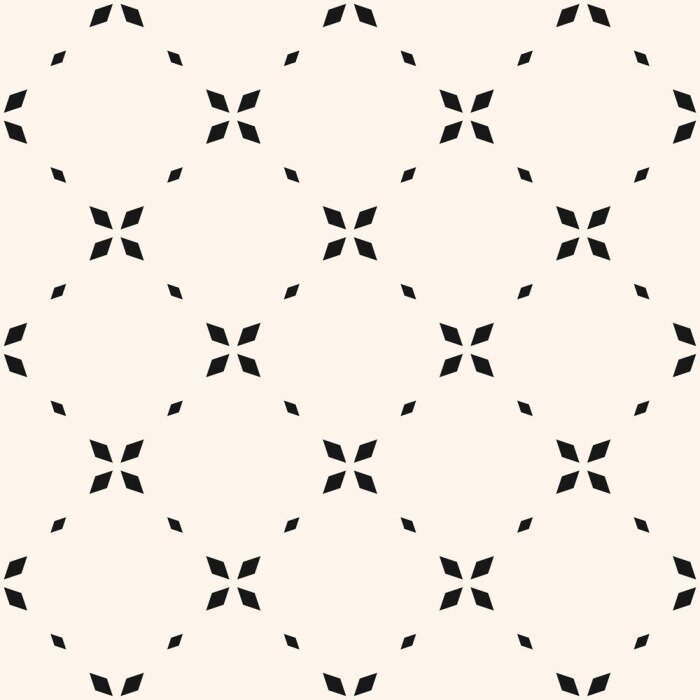 Behang Geometrische caleidoscoop