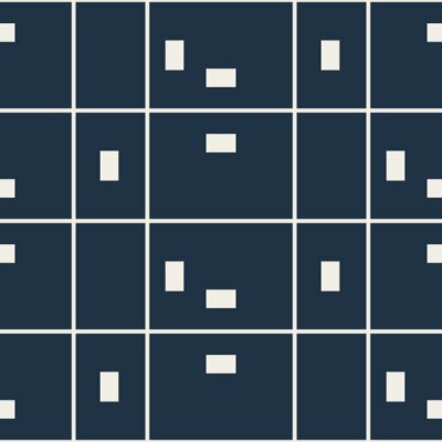 Behang Geruit blauw willekeurig naadloos vectorpatroon. Geometrische herhalende achtergrond.