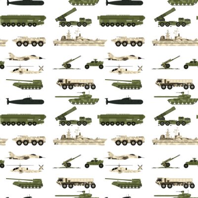 Behang Gevechtsvoertuigen