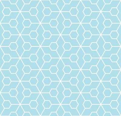 Behang Gmoderne geometrische legpuzzel