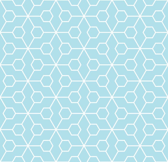 Behang Gmoderne geometrische legpuzzel