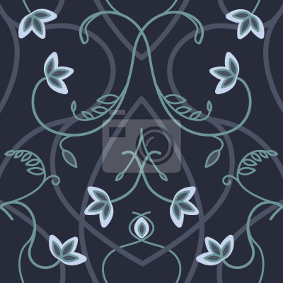 Behang Gotische fantasie Bloem