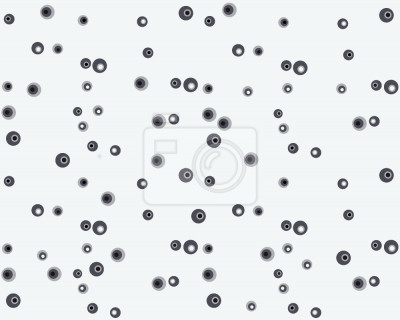 Behang Grijs motief met lichtgevende gestileerde stippen