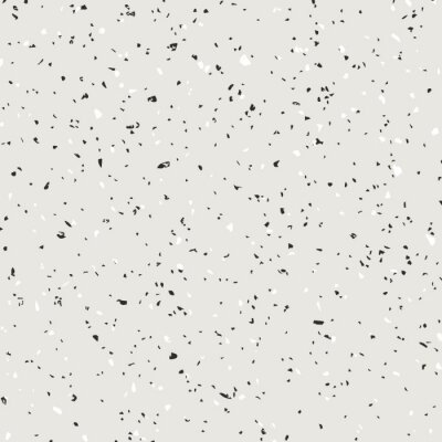 Behang Grijs terrazzo-steenpatroon