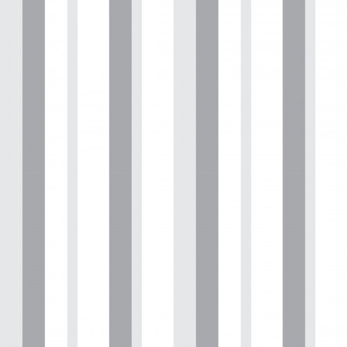 Behang Grijze verticale strepen