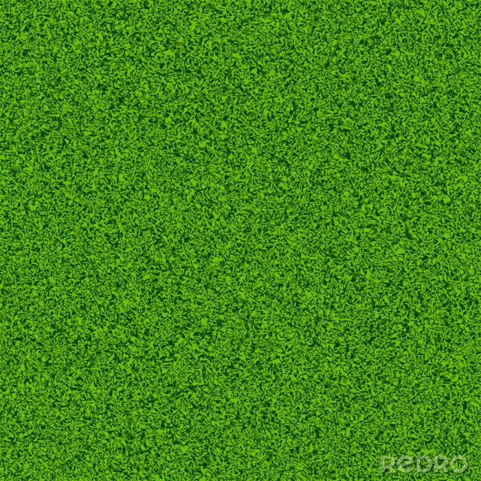 Behang Groenachtig gemaaid gras