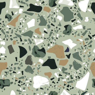 Behang Grote rotsblokken