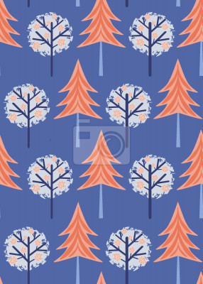 Behang Grove in aangename kleuren