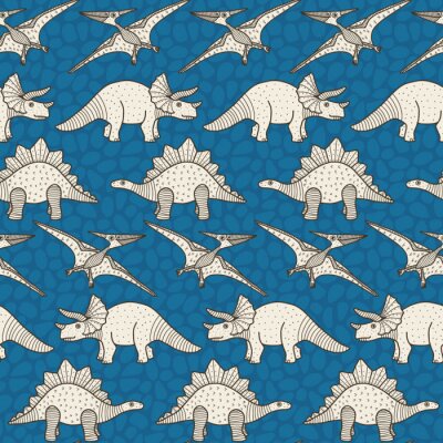 Behang Het land van dinosaurussen