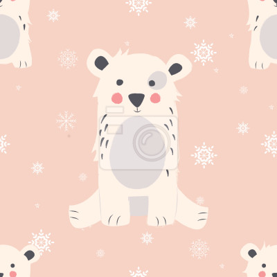Behang Ijsbeer