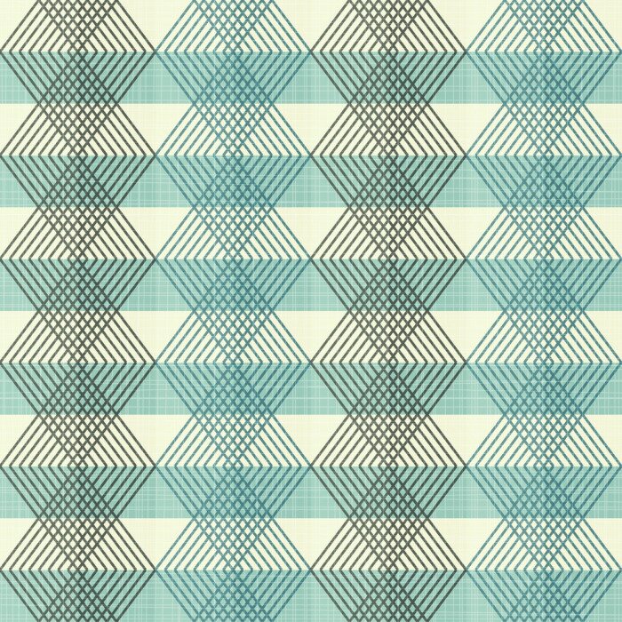 Behang Jeugd op-art patroon