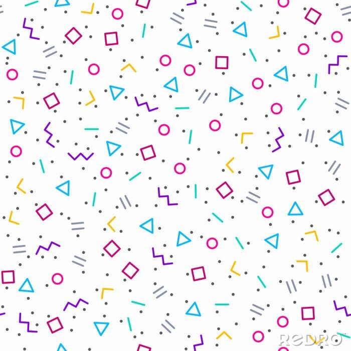 Behang Jeugd zigzagt