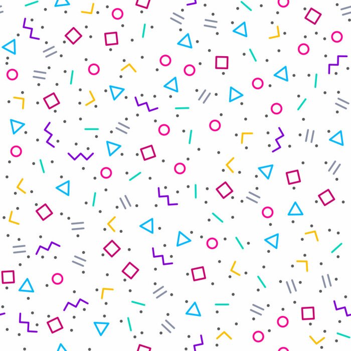 Behang Jeugd zigzagt