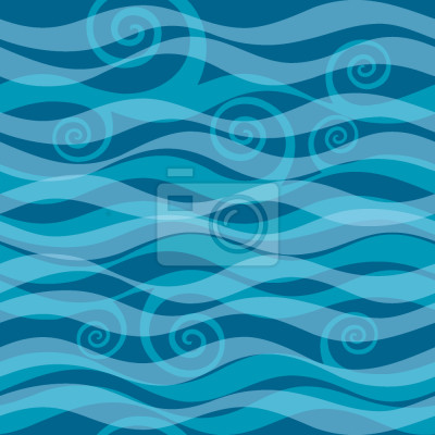 Behang Kabbelend zeewater