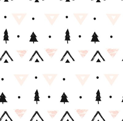 Behang Kamperen in de bergen