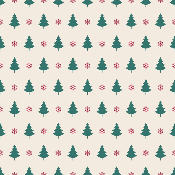 Behang Kerstmis op een delicate achtergrond