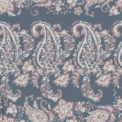 Behang Klassiek oosters paisley