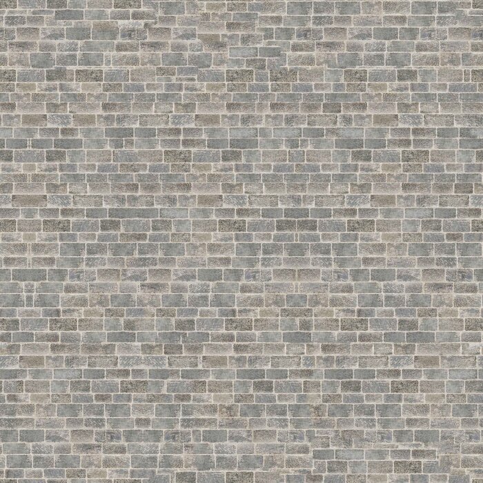 Behang Kleine bakstenen muur