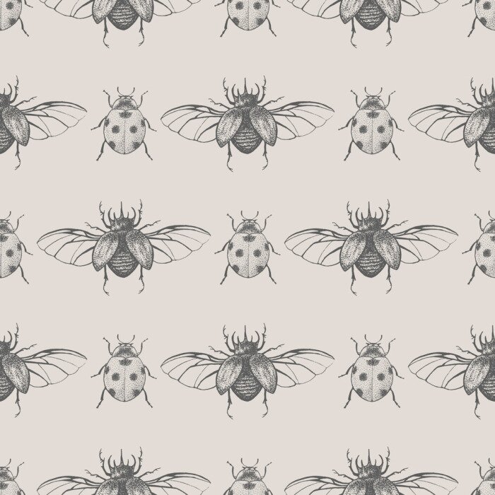 Behang Kleine lieveheersbeestjes