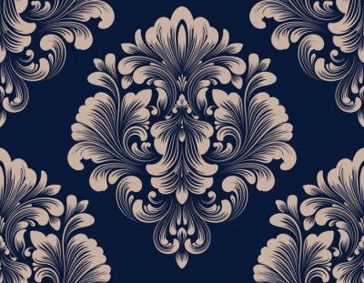 Behang Koninklijk damast