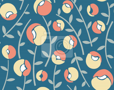 Behang Lady Shoe Blue