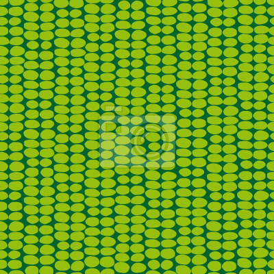 Behang Leaf Green Retro