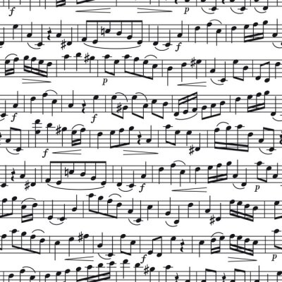 Behang Leuk noot naadloos patroon