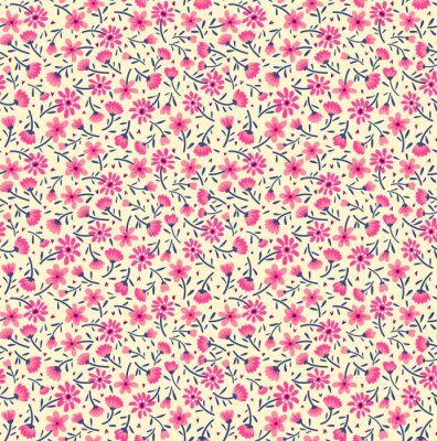 Behang Leuke Bloemen patroon.