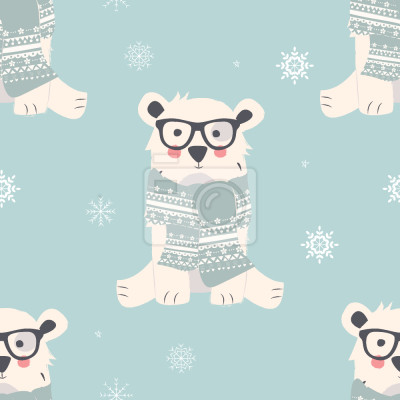 Behang Leuke ijsberen