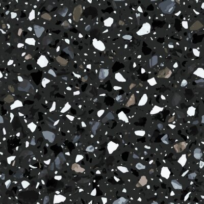 Behang Lichte stukjes steen op een donkere achtergrond