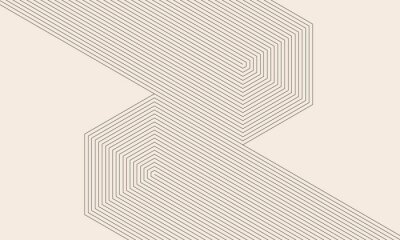 Lijnen minimalistische abstractie