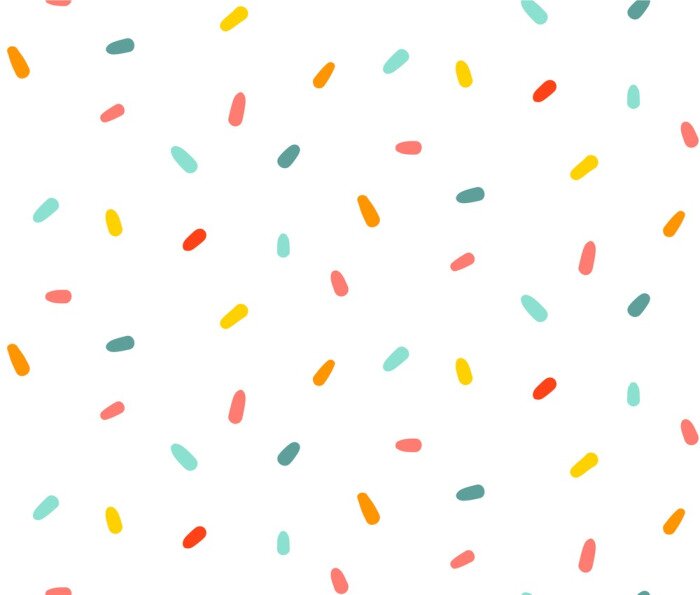 Behang Memphis gekleurde lijnen