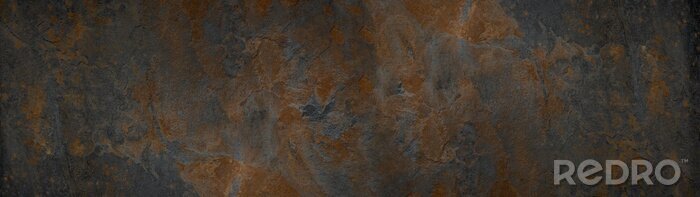 Behang Metaal en roesttextuur