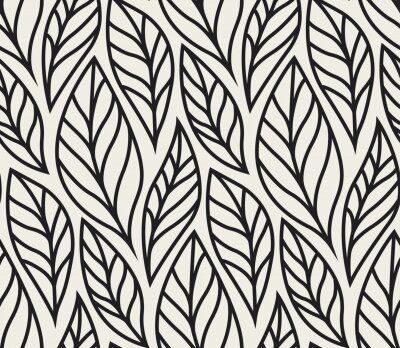 Behang Minimalistisch lommerrijk patroon
